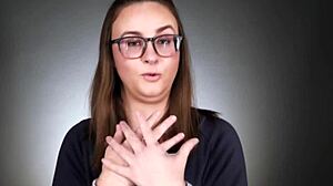 Shy Brunette Masturbates With Toys