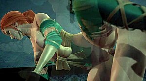 witcher parody sex with triss in 3d