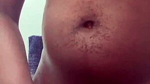 Huge nut in bathroom