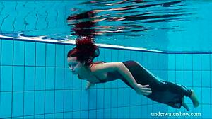 Shaved Cutie Nata Szilva Is A Mermaid!