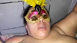 latina gets ass fucked and mouth filled with cum.