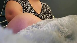 a bbw surprises you with toys and dildo play