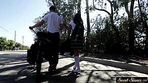 Classy Petite Teen 18+ Fucked and Fingered in Erotic Roleplay Fantasy