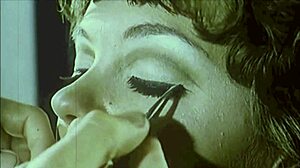 Vintage Roommates Sharing a Retro Dorm Space