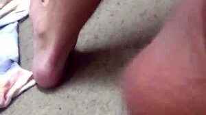 Detailed Handjob on Big Cock Leading to Cum Orgasm