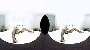 holly banks gives wild handjob in german reality