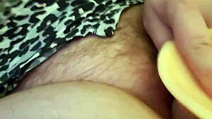 a bbw surprises you with toys and dildo play