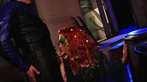 Dani Jensen Sucks Deep in Dark Knight XXX Parody