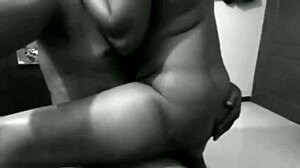 desi girl squeezes her big boobs