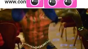 i watch the freak suck the male stripper passionately