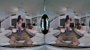 scarlet alexis gets fucked hard in first vr porn