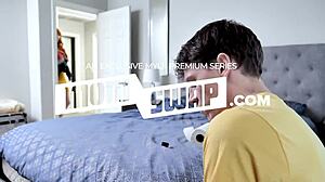 Milfbody - busty blonde milf shows her workout routine