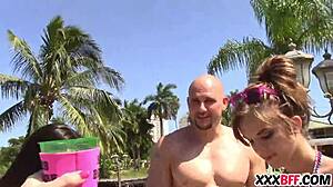 Teen Group Celebrates Independence With Big Cocks