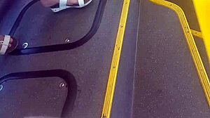 Mature Woman Engages in Candid Foot Play