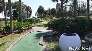 Barely Legal Teen Sucks Big Cock In Rough POV Fuck