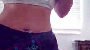 Horny adorable Periscope girl teases with steamy webcam fingering close-ups for eager fans