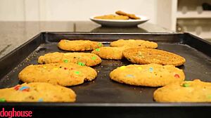 Paige Owens Lets Dad's Friend Tommy Gunn Taste Her Cookies