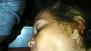 Latina bbw pornstar intensely sucks massive black cock