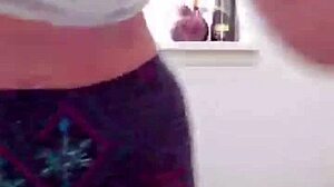 Horny adorable Periscope girl teases with steamy webcam fingering close-ups for eager fans