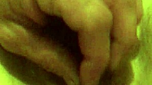 My dear wife shares intimate moments in our home.