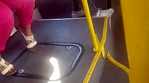 Mature Woman Engages in Candid Foot Play