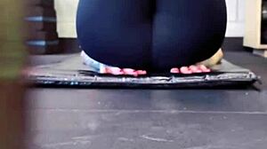 got so wet training at gym it dripped down my legs in public?