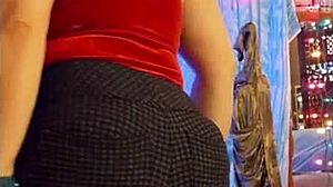 Redhead Milf Steffi Dances Pussy Solo