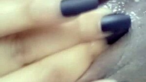 Ebony BBW Morning Masturbation Session