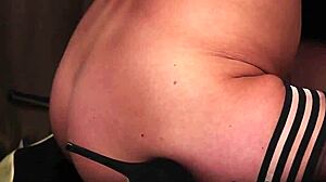 wicked doll takes jizz load on face while sucking all the jizm