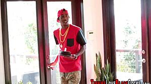 Slutty teen 18+ rides schlong hard