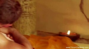 massage session turns into a soothing night of relaxation for couple