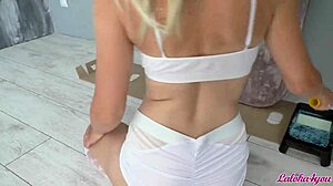 I gave her a sloppy deepthroat and facial