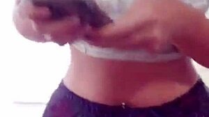 Horny adorable Periscope girl teases with steamy webcam fingering close-ups for eager fans