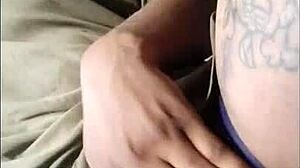 Wet Pussy Exposed to Street Boy's Gaze