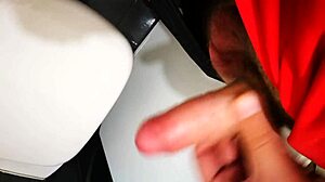 my big cock gets handjob and masturbation from european amateur in september 2018