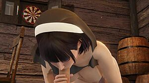 Oh, sensual Black Mary in 3D porn