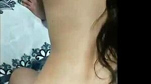 Latina milf enjoys neighbor's big cock in cowgirl riding and missionary sex at home