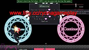 Red-Haired Girl Seduces Green Aliens in Erotic Hentai Game Encounter