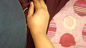 Indian babe intensely enjoys step-brother's doggystyle creampie in stockings close-up