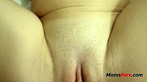 Wow! Loving step mom Kagney Linn Karter's big tits blowjob skills!