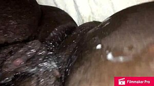 Princess Shayy Teases with Creamy Ebony Toy Play in Solo Session