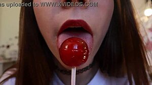 Nothing Unusual Just Sucking Chupa Chups While Clothed