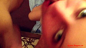 Close-Up Rimming And Sucking Action