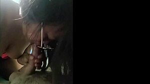 overwhelmed by step brother's huge cock flooding my asian mouth with messy cum