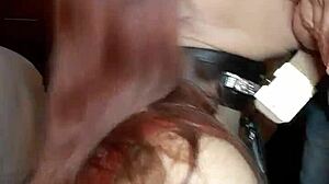 Desire578 says, 'I'm getting my face fucked and taking two loads on my whore face.'