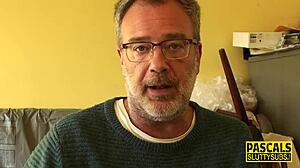 Riding ebony amateur submissive enjoys intense session