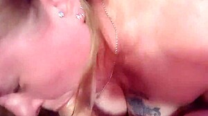 She swallows every drop of that big cock's cum in the afternoon.