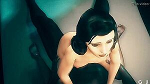 Blacked SFM PMV compilation featuring bouncin anime interracial scenes