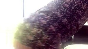 Colombian beauty sensually strips and masturbates on webcam