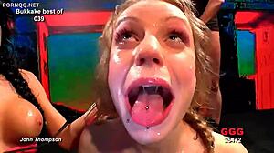 Top Bukkake Compilation Highlights